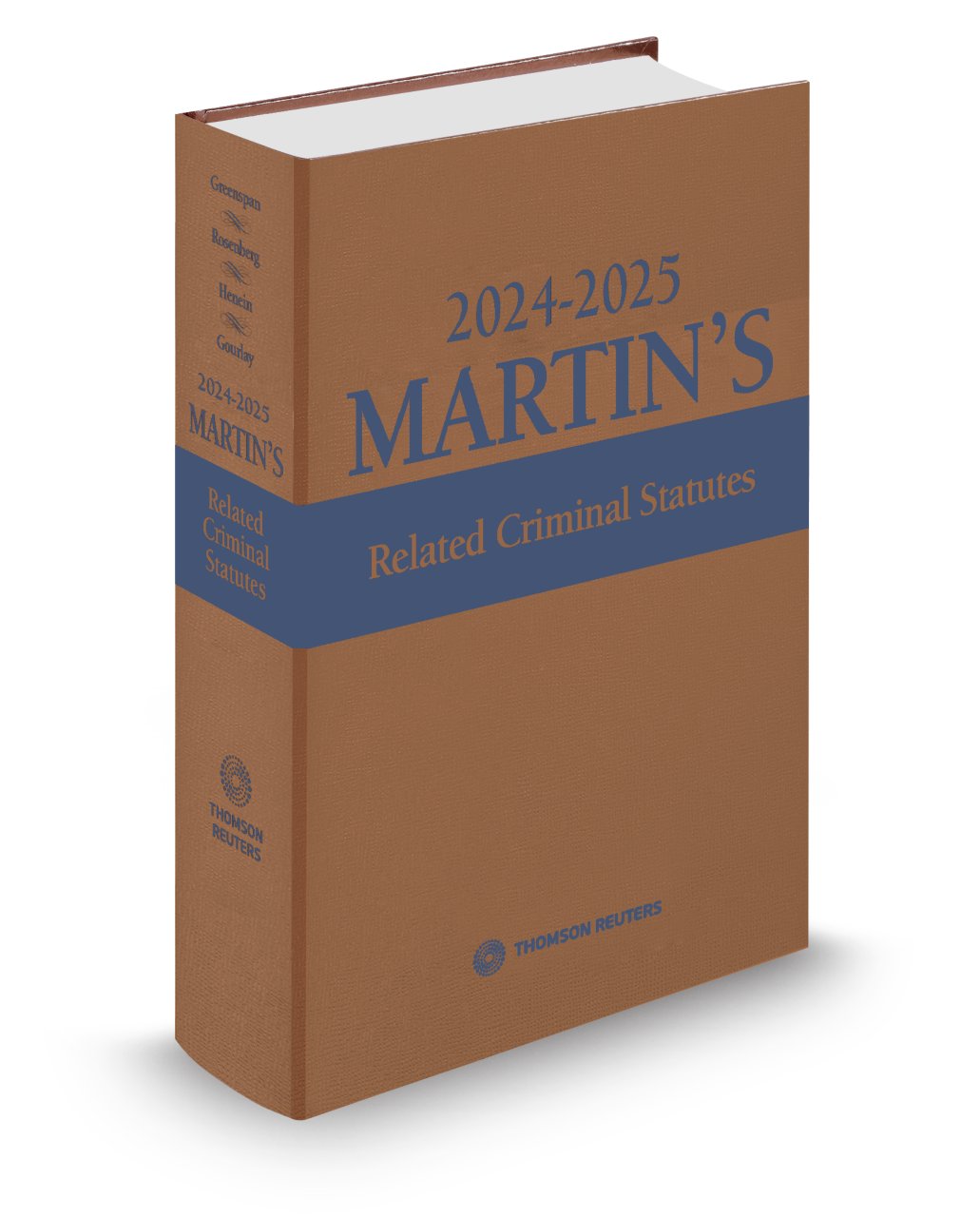 cover of Martin's Related Criminal Statutes 2024-2025 Edition