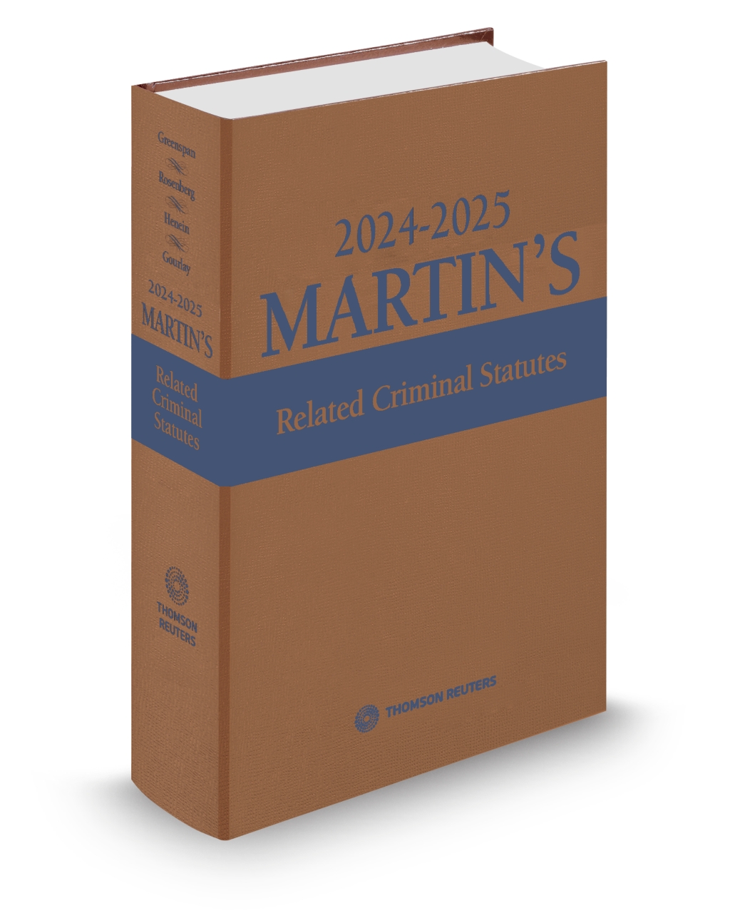 cover of Martin's Related Criminal Statutes 2024-2025 Edition