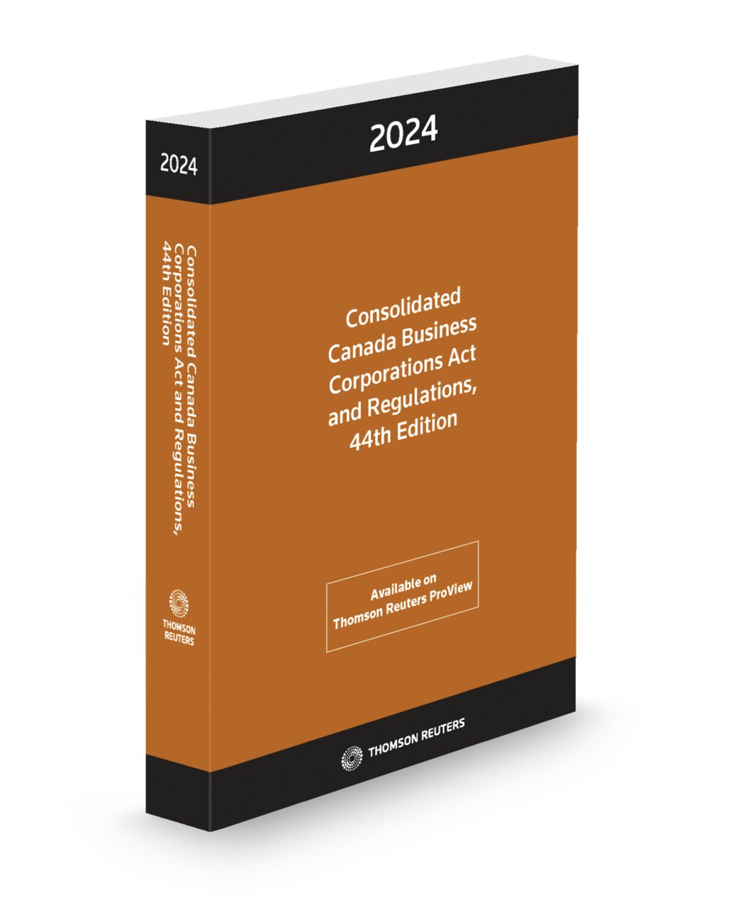 cover of Consolidated Canada Business Corporations Act and Regulations 2024, 44th Edition