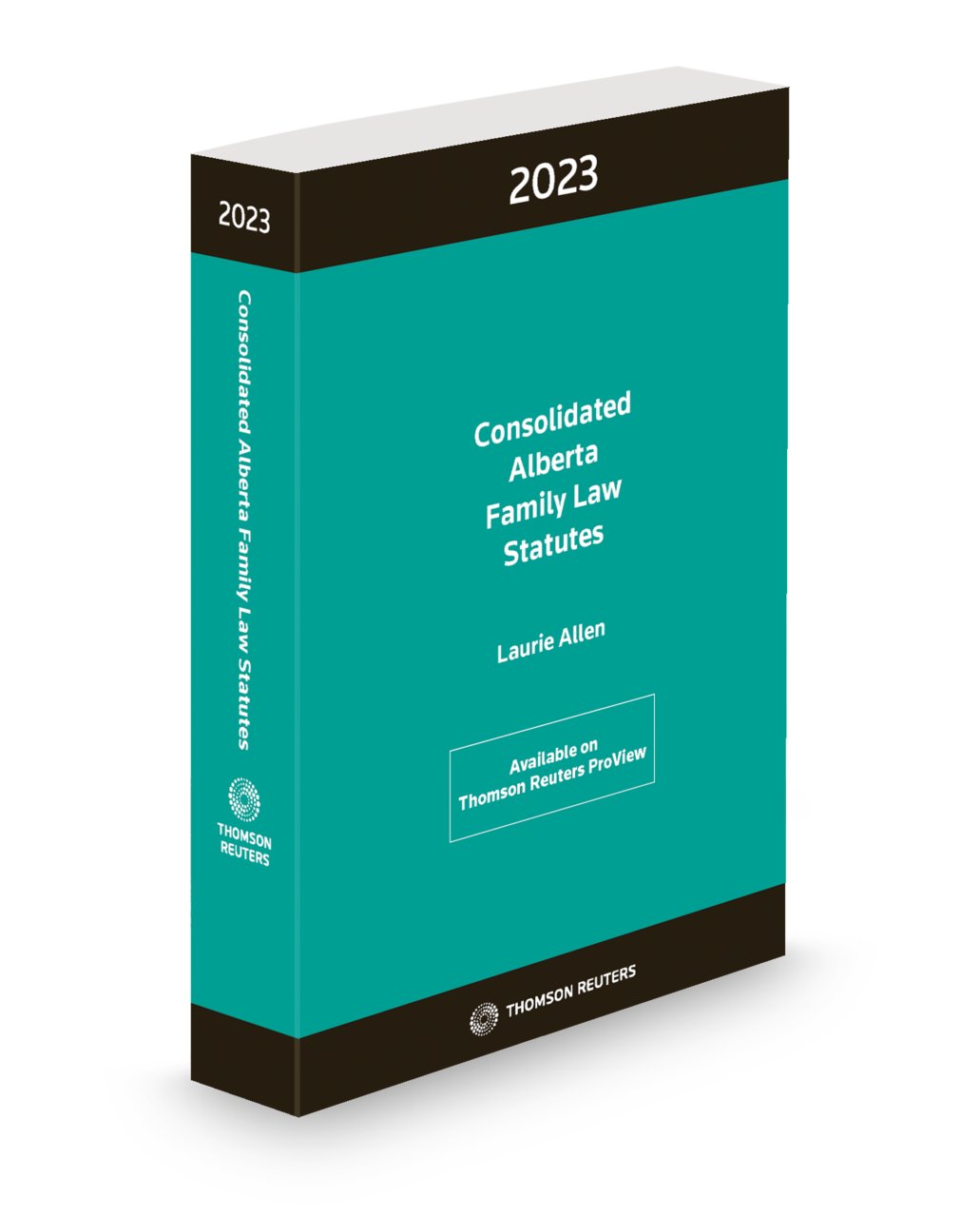 Image of the front cover of Consolidated Alberta Family Law Statutes 2023.