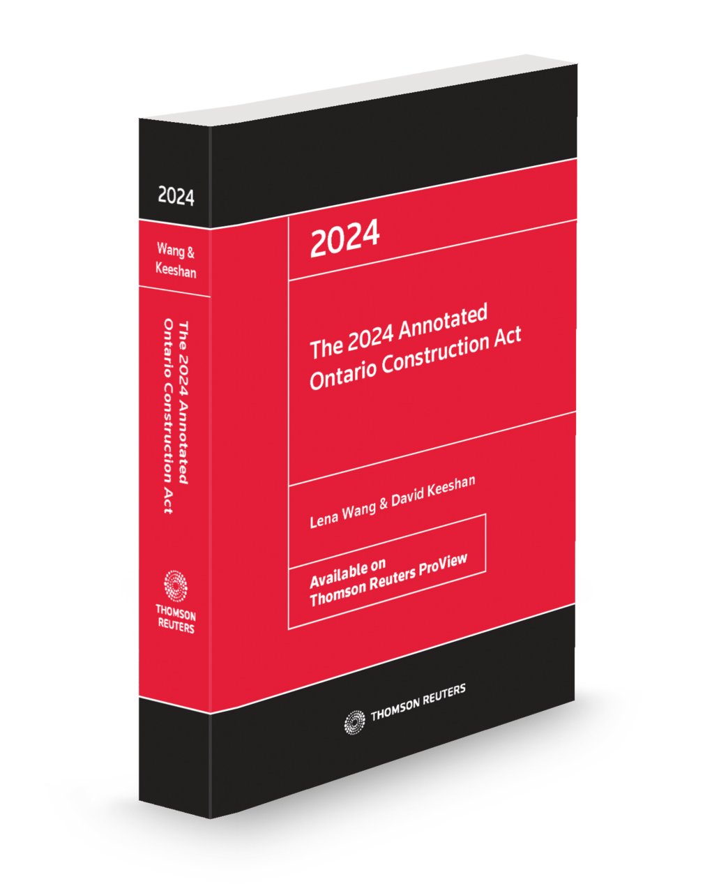 Cover image of The 2024 Annotated Ontario Construction Act