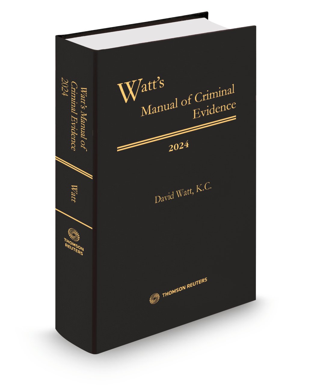 Cover image of Watt's Manual of Criminal Evidence 2024
