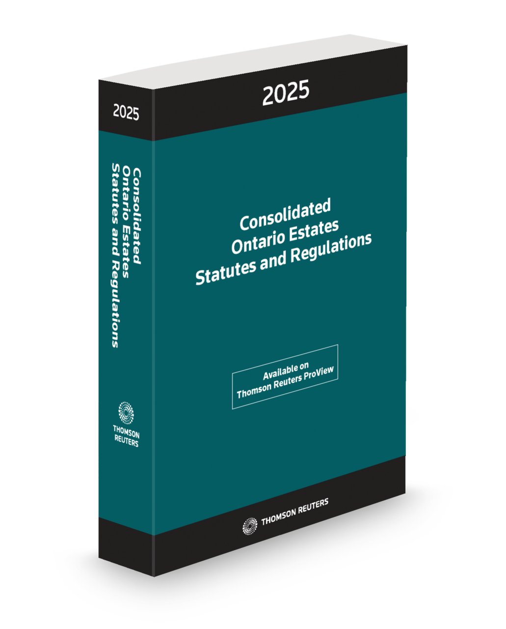 Cover image of Consolidated Ontario Estates Statutes and Regulations 2025