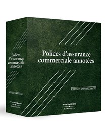 Couverture Polices d'assurance commerciale annotees