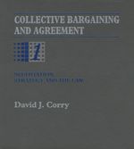 Cover of Collective Bargaining and Agreement, Binder/looseleaf and CD-ROM