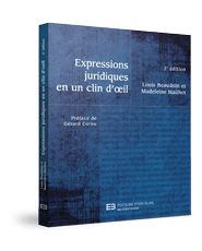 Couverture Expressions juridiques en un clin d'oeil, 3e edition