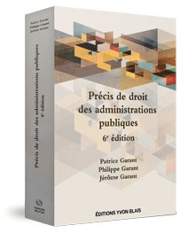Couverture Precis de droit des administrations publiques, 6e edition