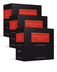 Cover of Guide to Criminal Evidence, Binder/looseleaf