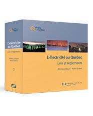 Couverture L'electricite au Quebec - Lois et reglements