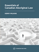 Cover of Essentials of Canadian Aboriginal Law, Softbound book