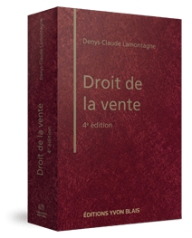 Couverture Droit de la vente, 4e edition