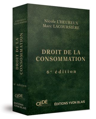 Cover of Droit de la consommation, 6e édition