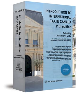 couverture de Introduction to international tax in Canada 11th edition