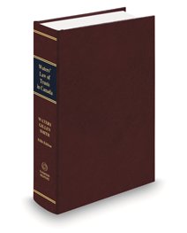 Cover of Waters' Law of Trusts in Canada, 5th Edition, Hardbound book