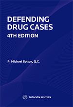 Cover of Defending Drug Cases, 4th Edition, Softbound book