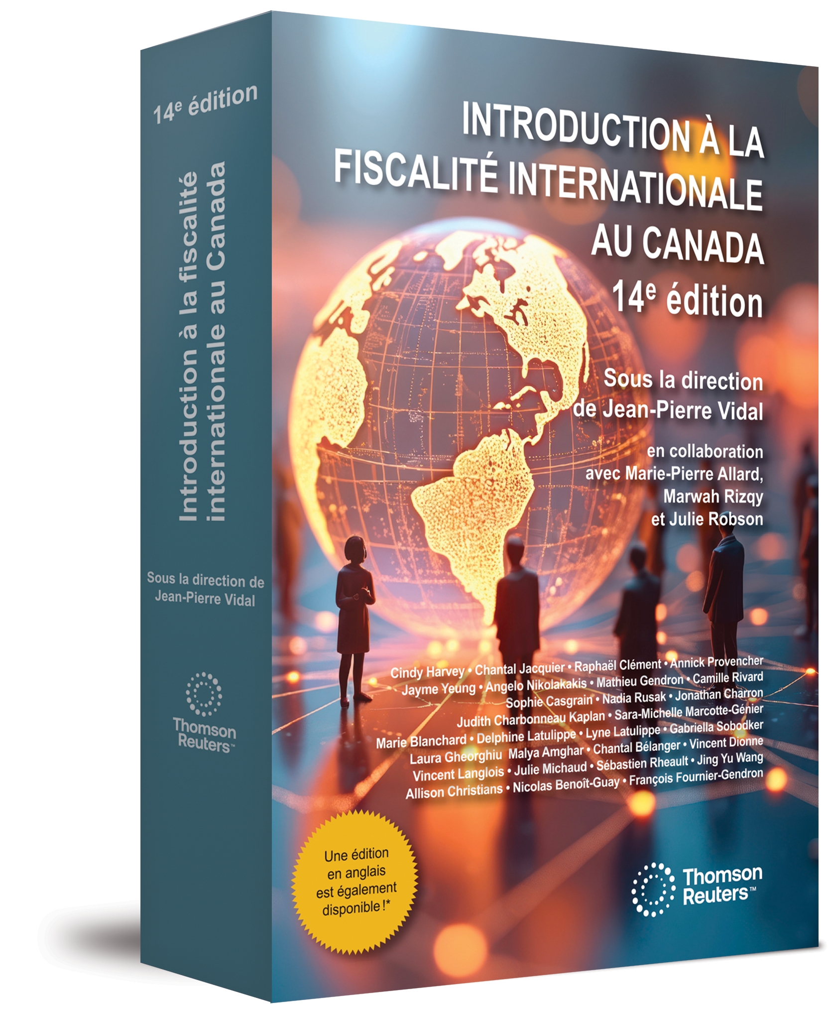 couverture de Introduction à la fiscalité internationale au Canada, 14e édition