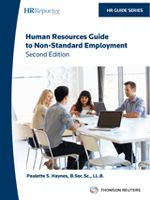 Cover of Human Resources Guide to Non-Standard Employment, Second Edition, Softbound book