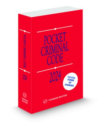 Cover of Pocket Criminal Code, 2024