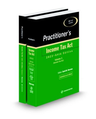 Image of Practitioner's Income Tax Act Annotated 64th Edition