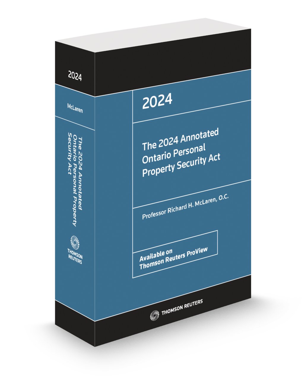 cover of The 2024 Annotated Ontario Personal Property Security Act