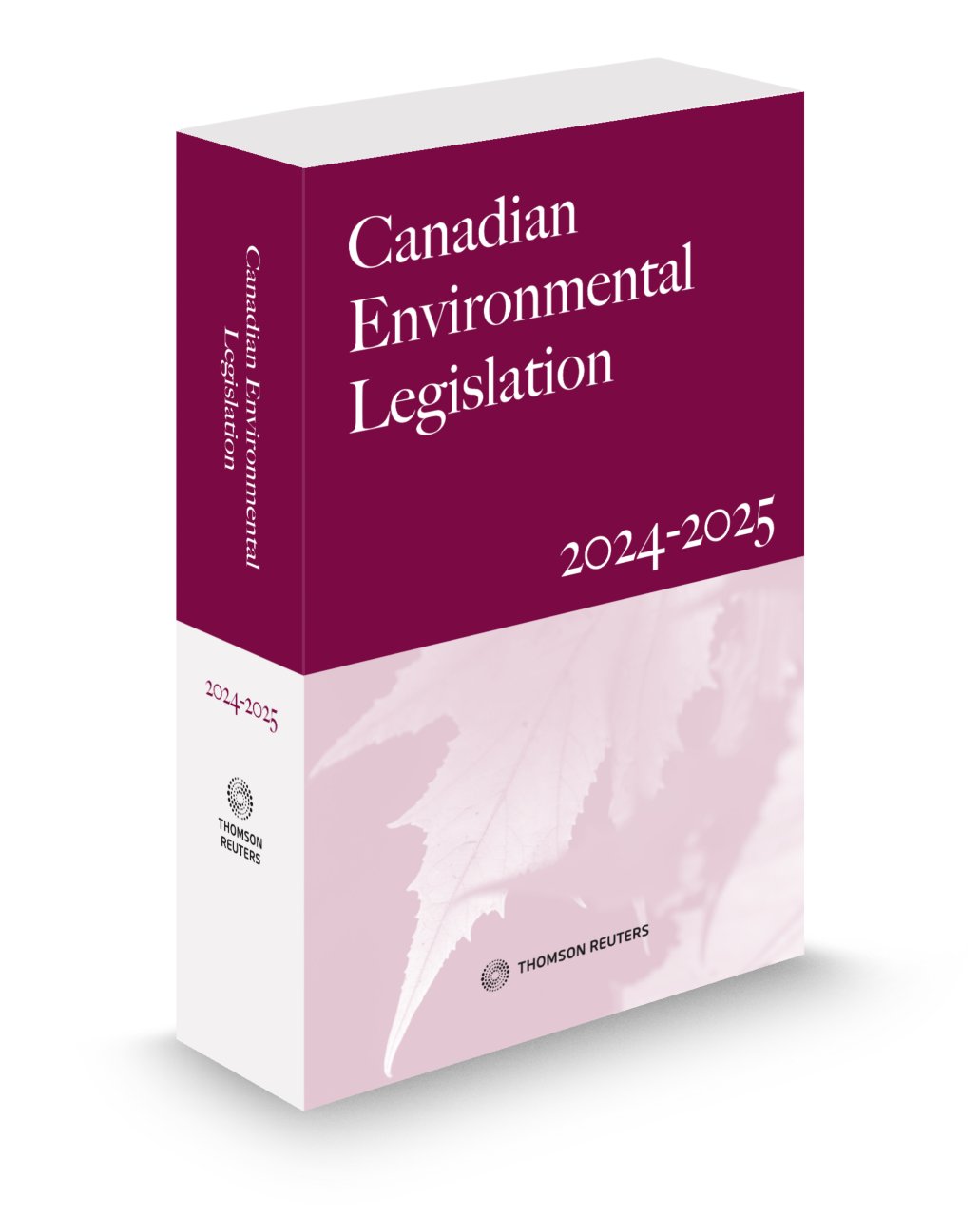 cover of Canadian Environmental Legislation 2024-2025