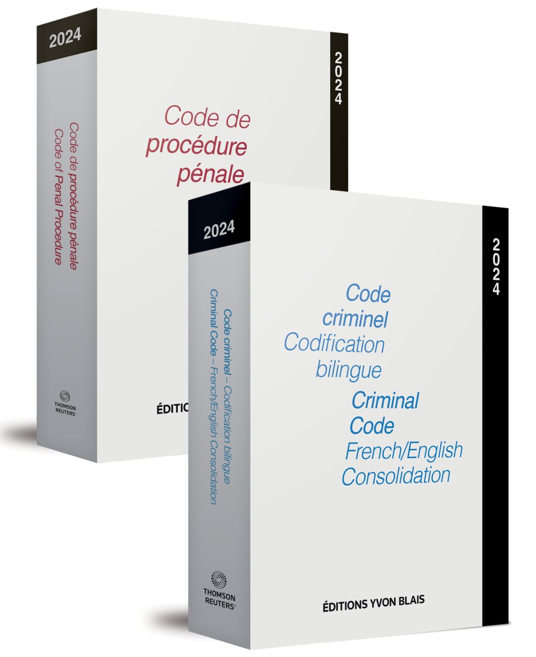 couverture de Code criminel - Codification bilingue 2024 ET Code de procédure pénale 2024