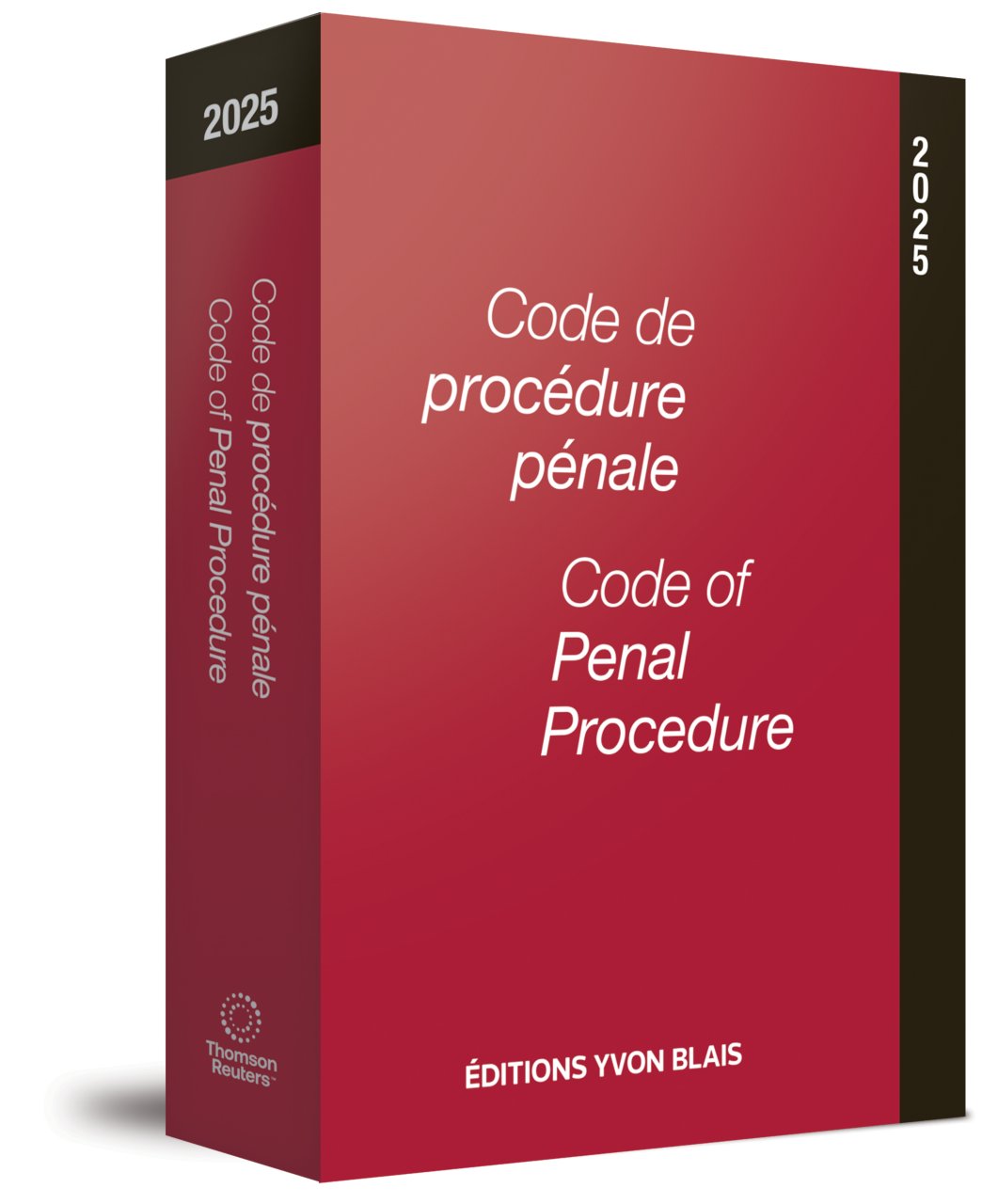 couverture de Code de procédure pénale 2025 / Code of Penal Procedure 2025