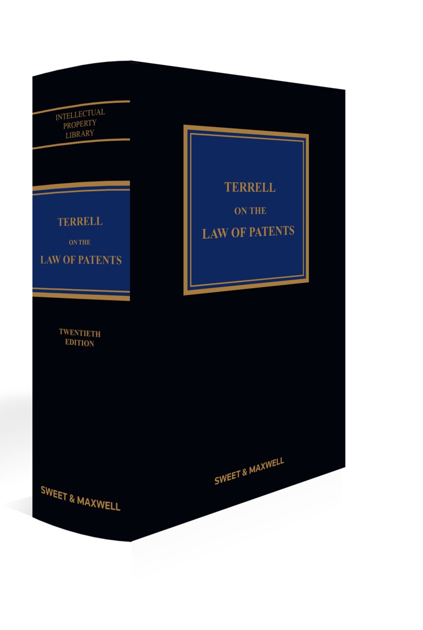 Cover of Terrell on the Law of Patents, 20th Edition