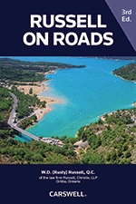 Cover of Russell on Roads, Third Edition, Softbound book