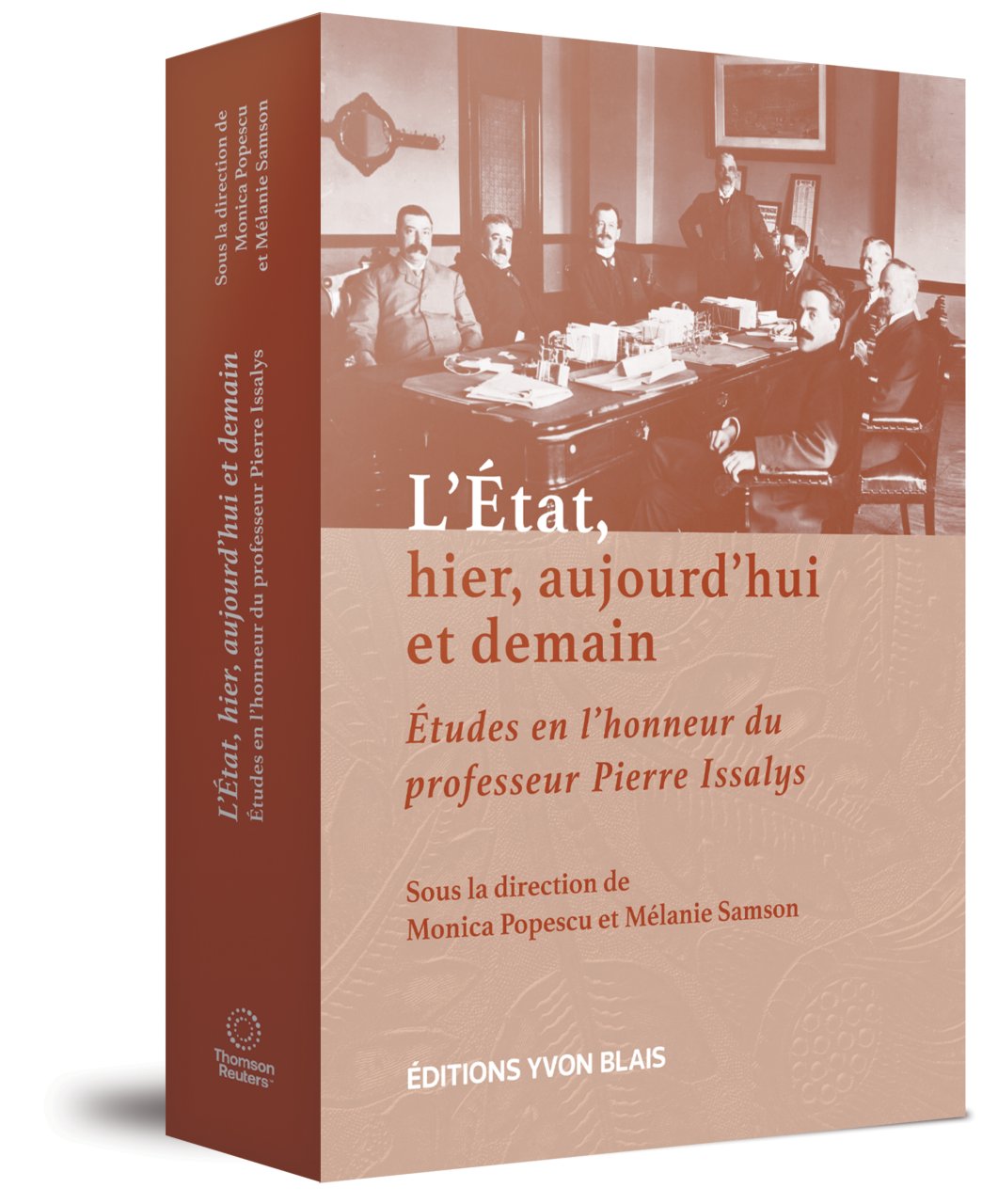 couverture de L'État, hier, aujourd'hui et demain - Études en l'honneur du professeur Pierre Issalys