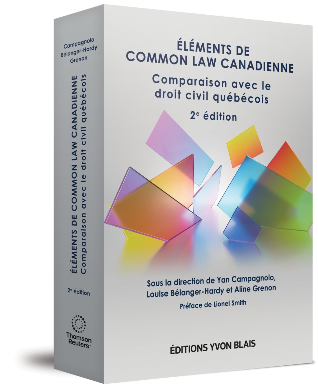 couverture de Éléments de common law canadienne : comparaison avec le droit civil québécois, 2e édition