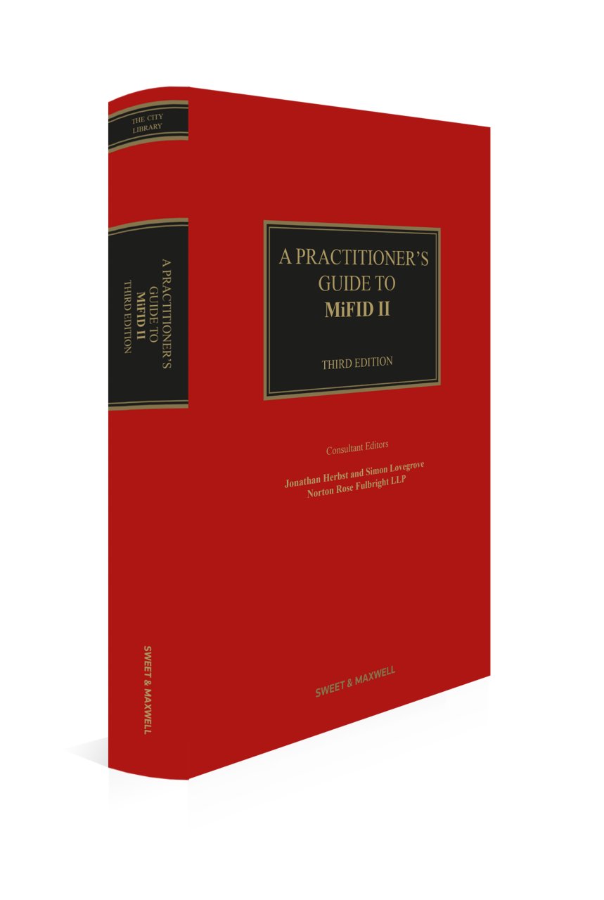 Cover of Practitioner's Guide to MiFID II, 3rd Edition