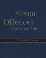 Cover of Sexual Offences in Canadian Law, Binder/looseleaf and eLooseleaf