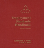 Cover of Employment Standards Handbook, Third Edition, Binder/looseleaf and eLooseleaf