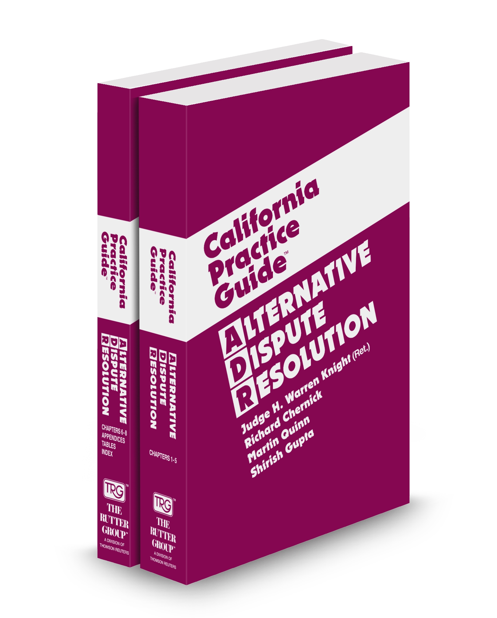 Cover of TRG CA PRACTICE GUIDE ALTERNATIVE DISPUTE RESOLUTION FULL SET