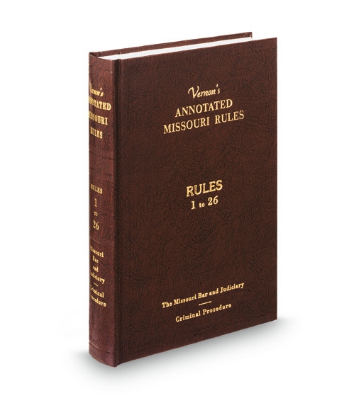 Cover of MO VERNON'S ANNO RULES FULL SET