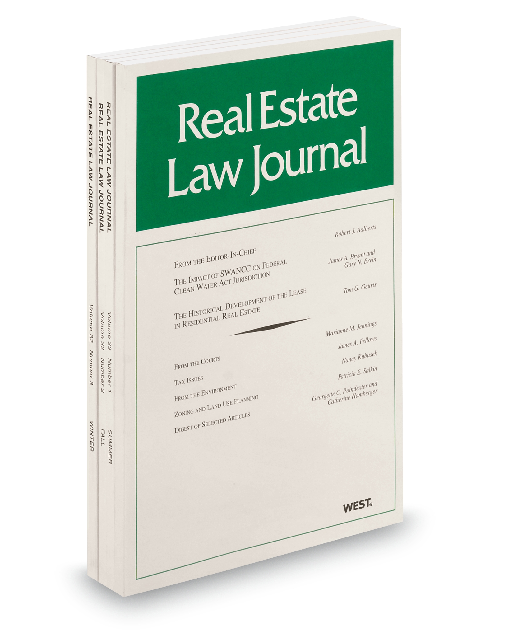 Cover of REAL ESTATE LAW JOURNAL FULL SET