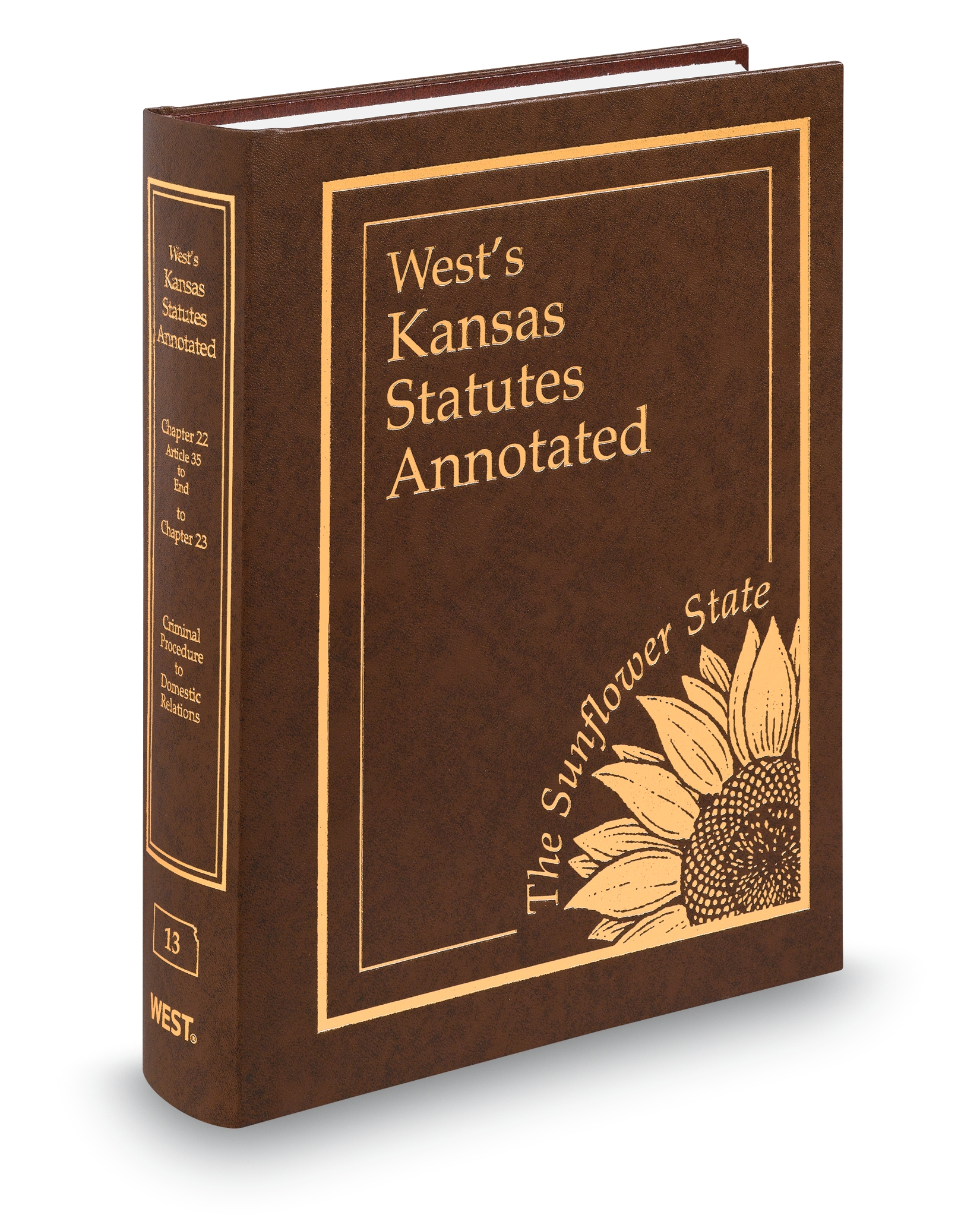 Cover of WEST'S KS STATUTES ANNO FULL SET
