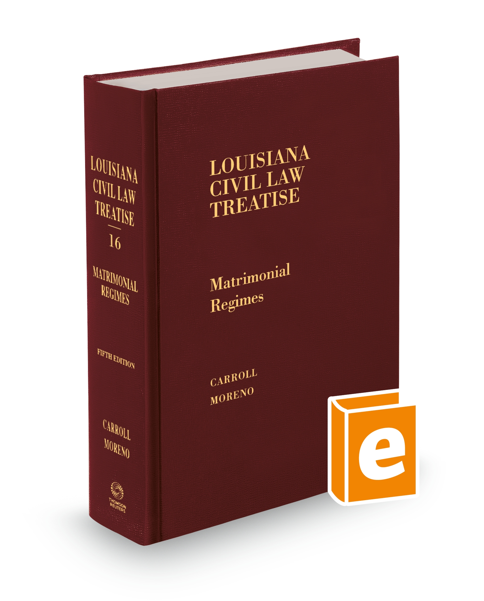 Cover of LA CIVIL LAW TREATISE V.16 MATRIMONIAL FULL SET