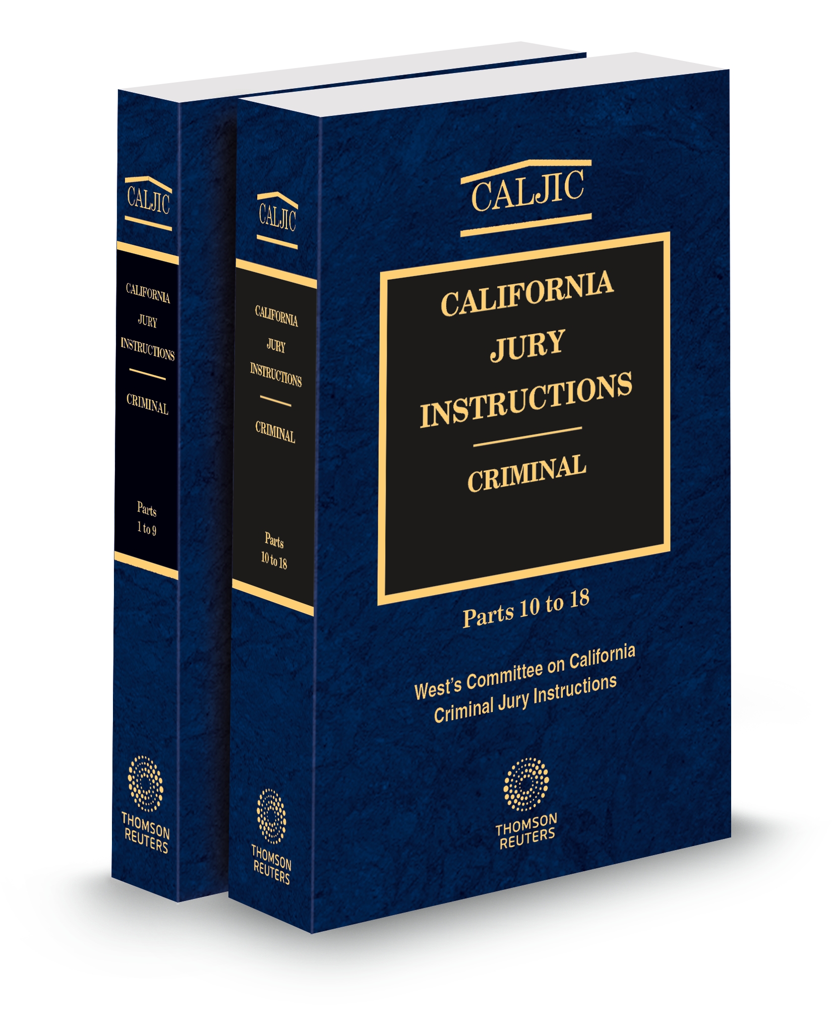 Cover of CA JURY INSTRUCTIONS CALJIC FULL SET