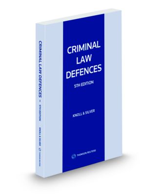 Cover of Criminal Law Defences, 5th Edition, Softbound book