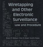 Cover of Wiretapping and Other Electronic Surveillance: Law and Procedure, Binder/looseleaf and eLooseleaf