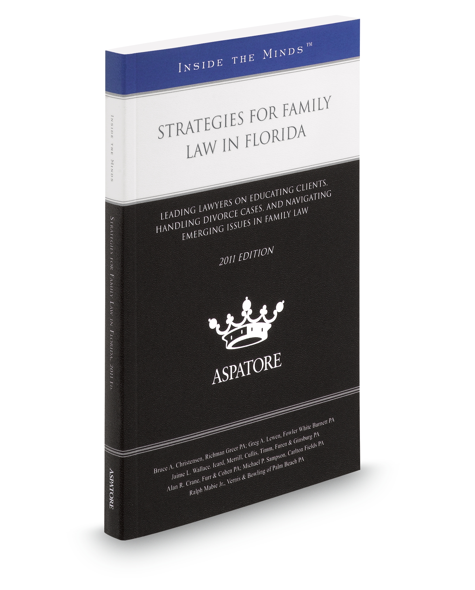 Cover of ASPATORE INSIDE THE MINDS FL STRATEGIES FOR FAMILY LAW SUB