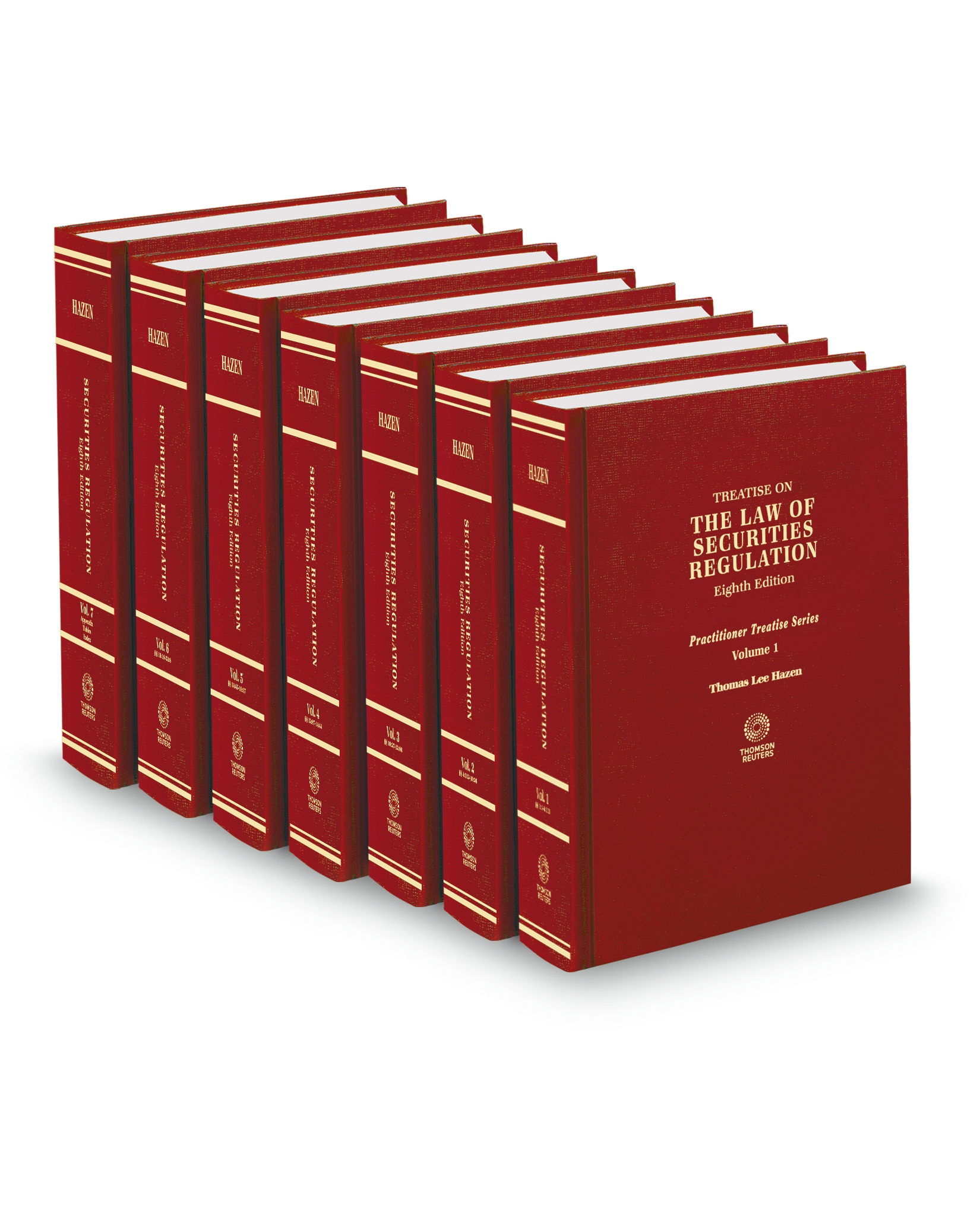 Cover of TREATISE ON THE LAW OF SECURITIES REGULATIONS PRACTITIONER TREATISE SERIES HORNBOOK (HAZEN) FULL SET