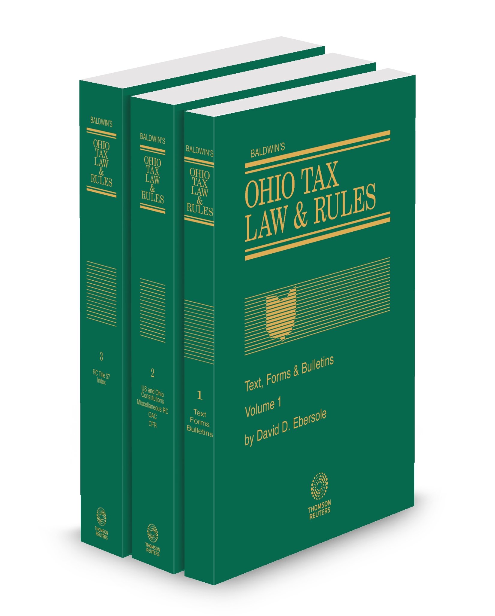 Cover of BALDWIN'S OH TAX LAW AND RULES V.2 CONSTITUTION OF THE US CONSTITUTION OF OH MISCELLANEOUS REV CODE FULL SET