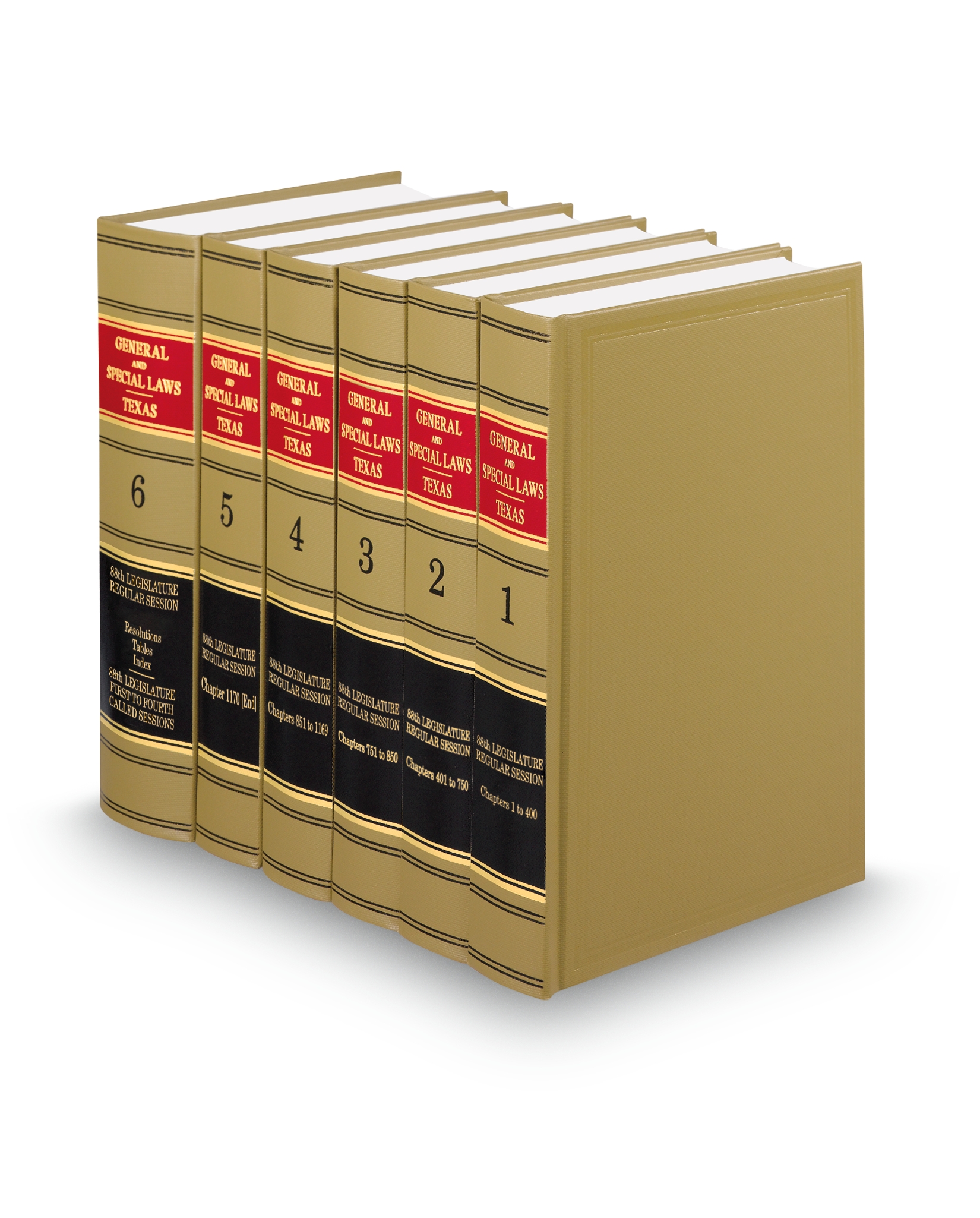 Cover of GENERAL AND SPECIAL LAWS OF THE STATE OF TX PASSED BY THE REGULAR SESSION OF THE 85TH LEGISLATURE FULL SET