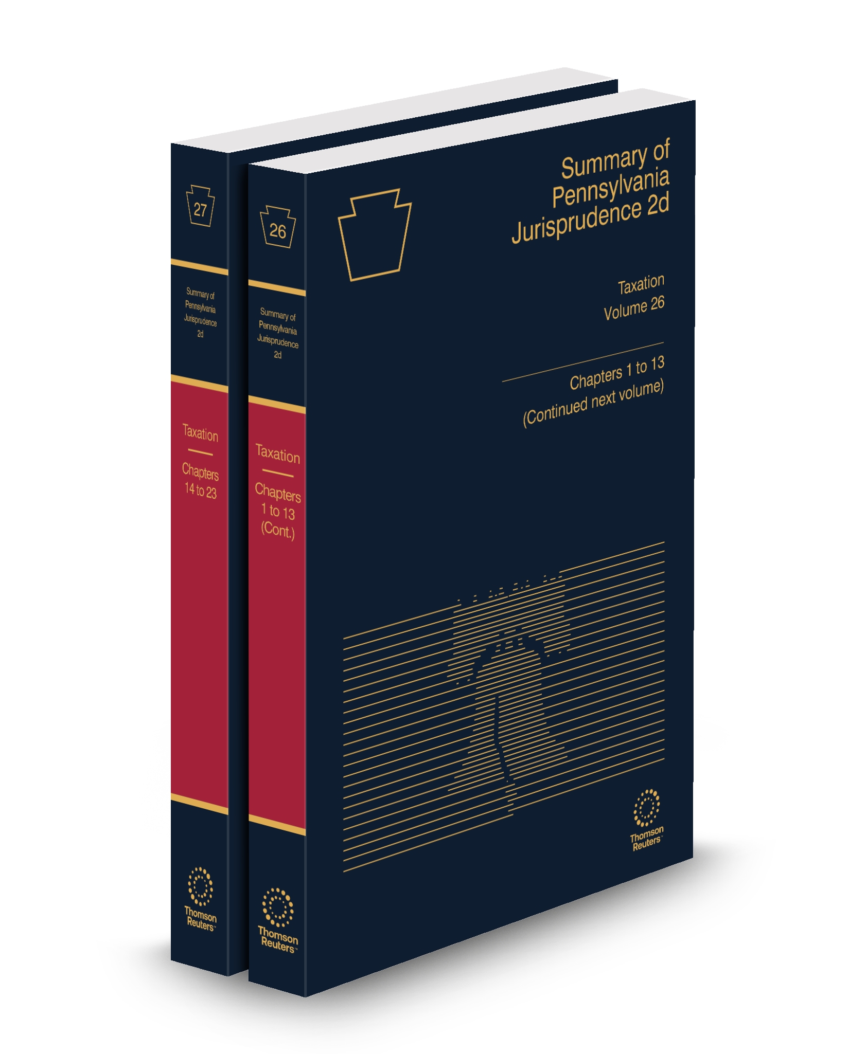 Cover of PA SUMMARY JURISPRUDENCE 2D V.26 AND 27 TAXATION FULL SET