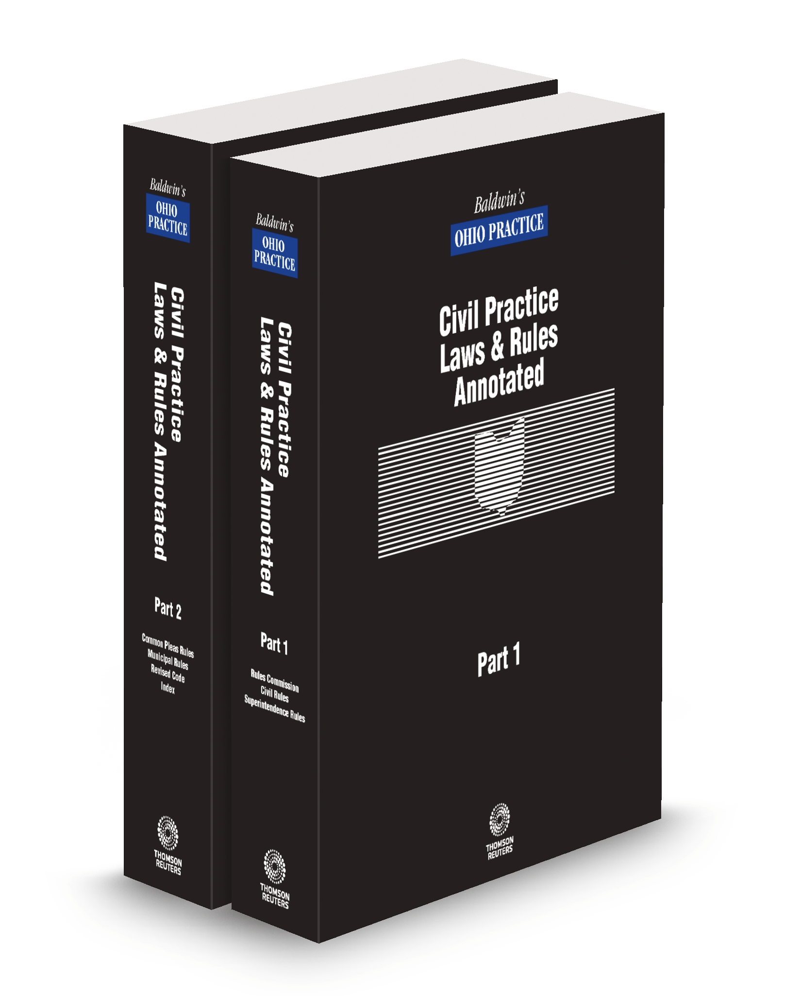 Cover of OH CIVIL RULES HANDBOOK FULL SET