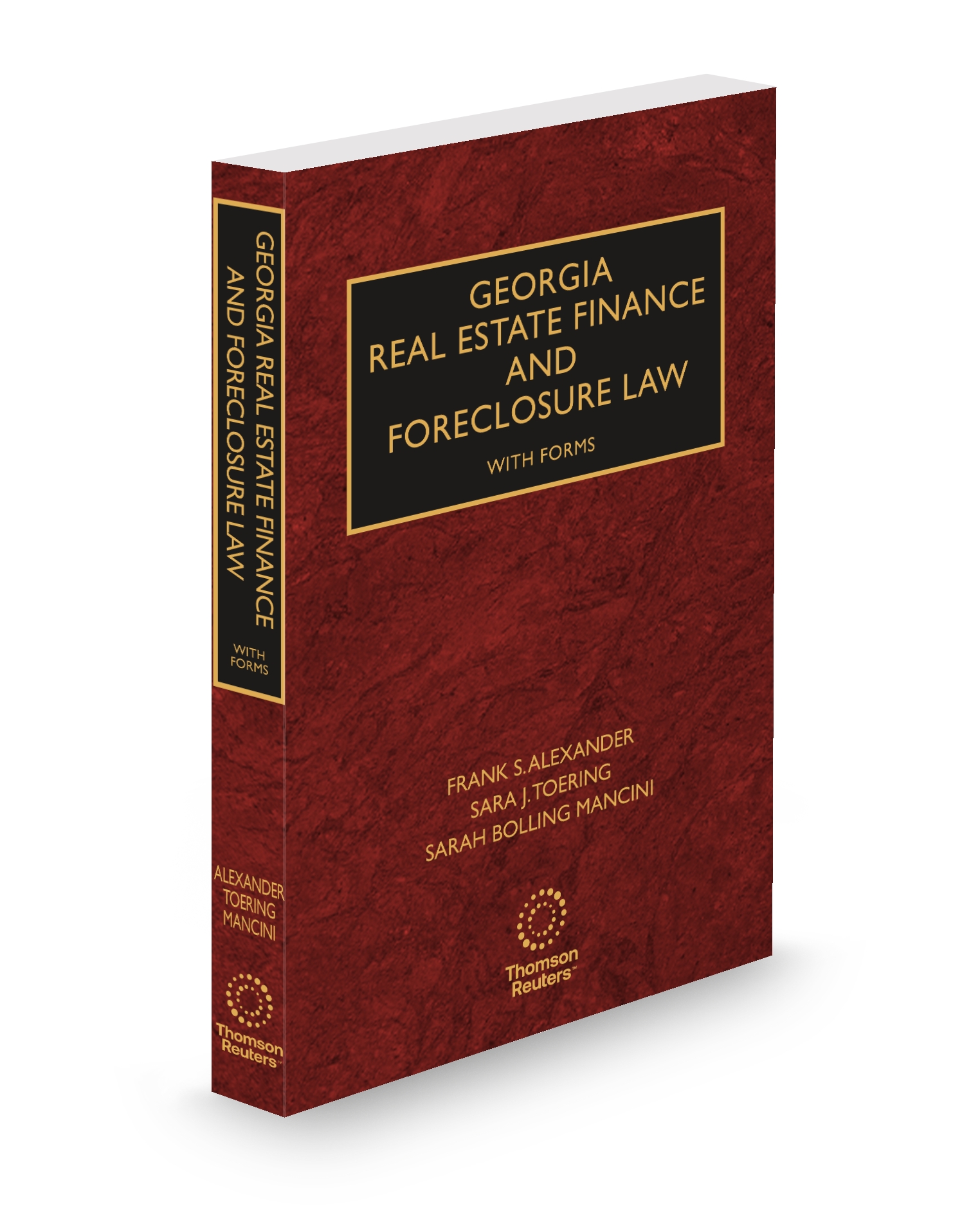 Cover of GA REAL ESTATE FINANCE AND FORECLOSURE LAW WITH FORMS (ALEXANDER) SUB