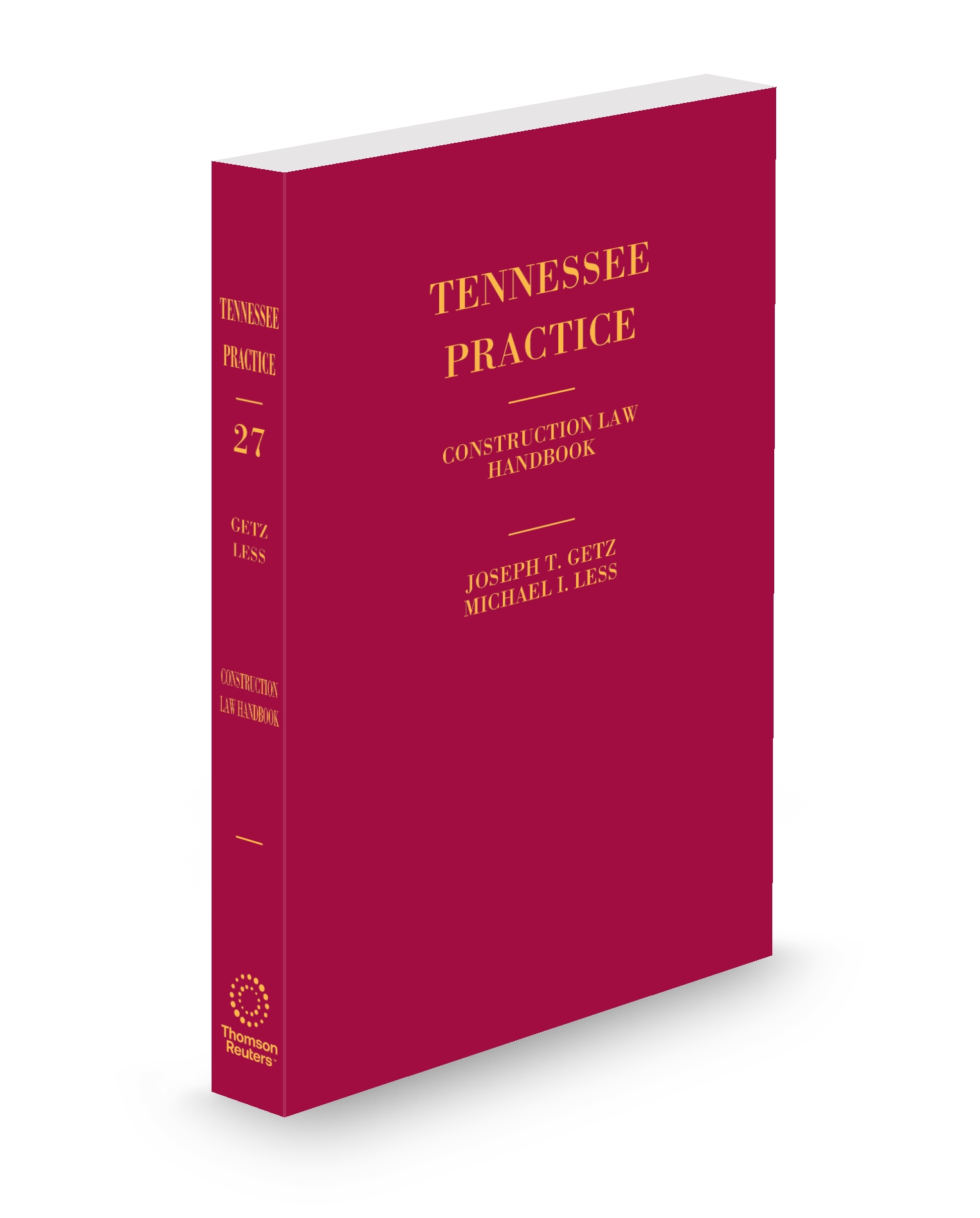 Cover of TN PRACTICE V.27 CONSTRUCTION LAW SUB
